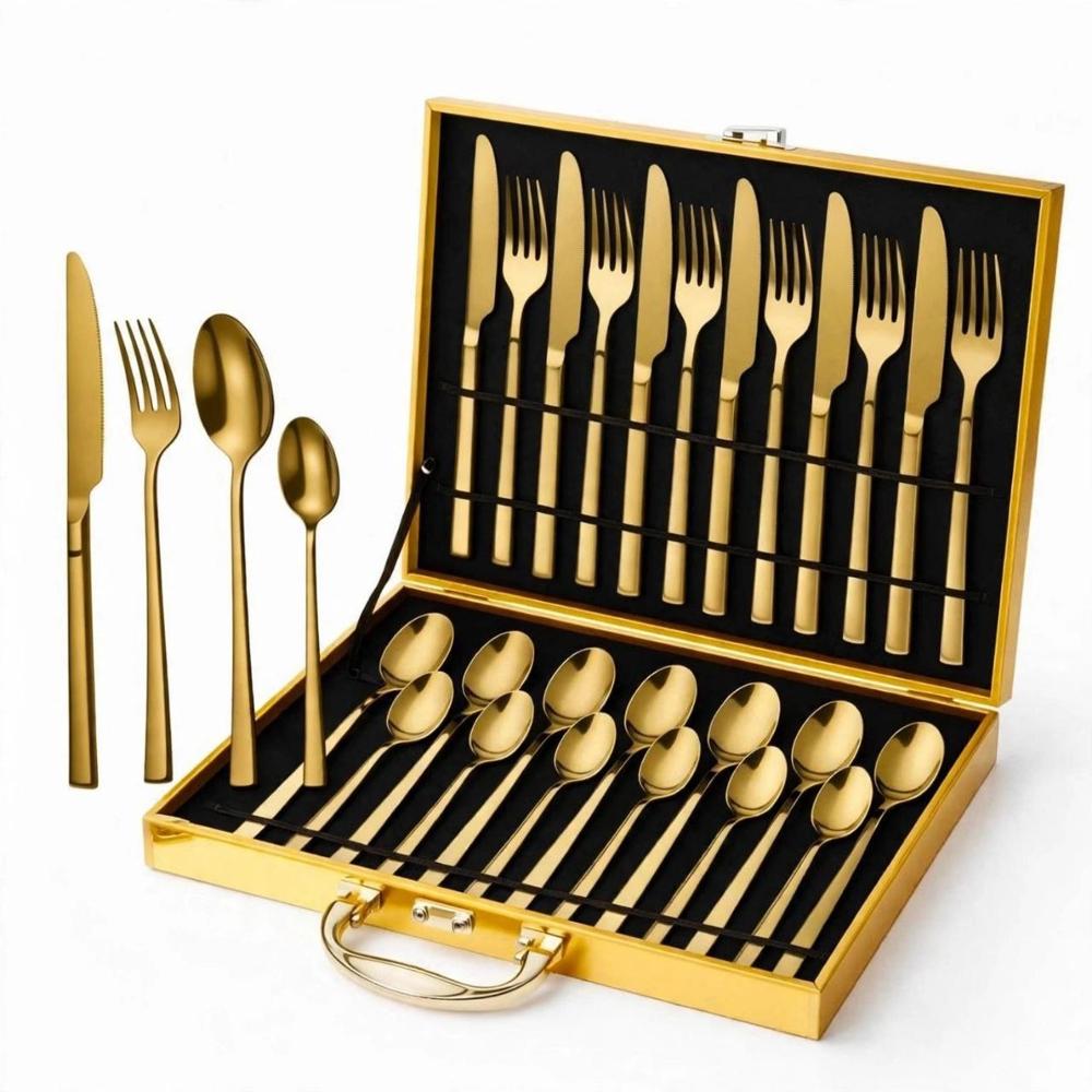 Stainless Steel Cutlery Set In Case