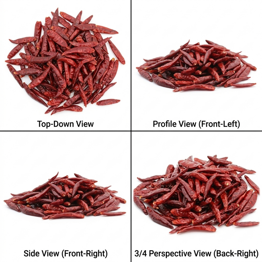Red Chilli - Mirchi - Moisture (%): Maximum 12.5%