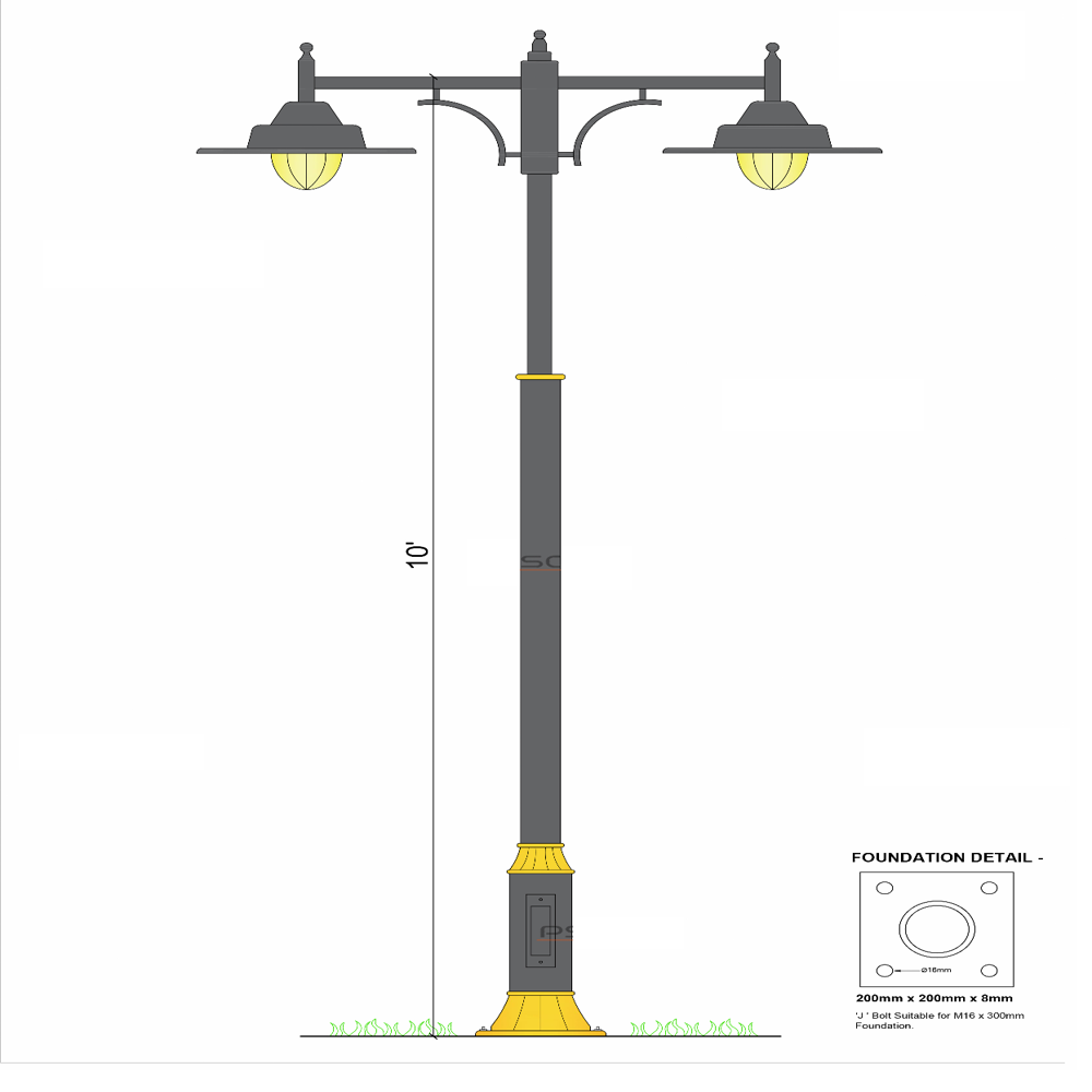 CAST IRON POLES