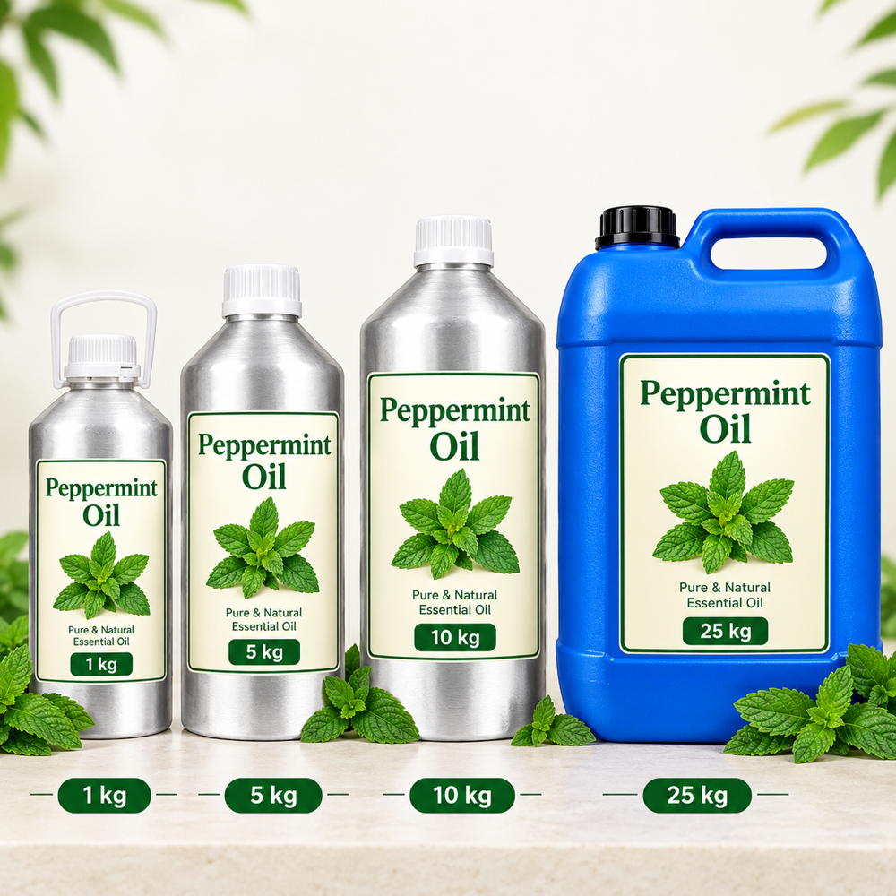 Peppermint Essential Oil - 100% Pure & Undiluted Essential Oil