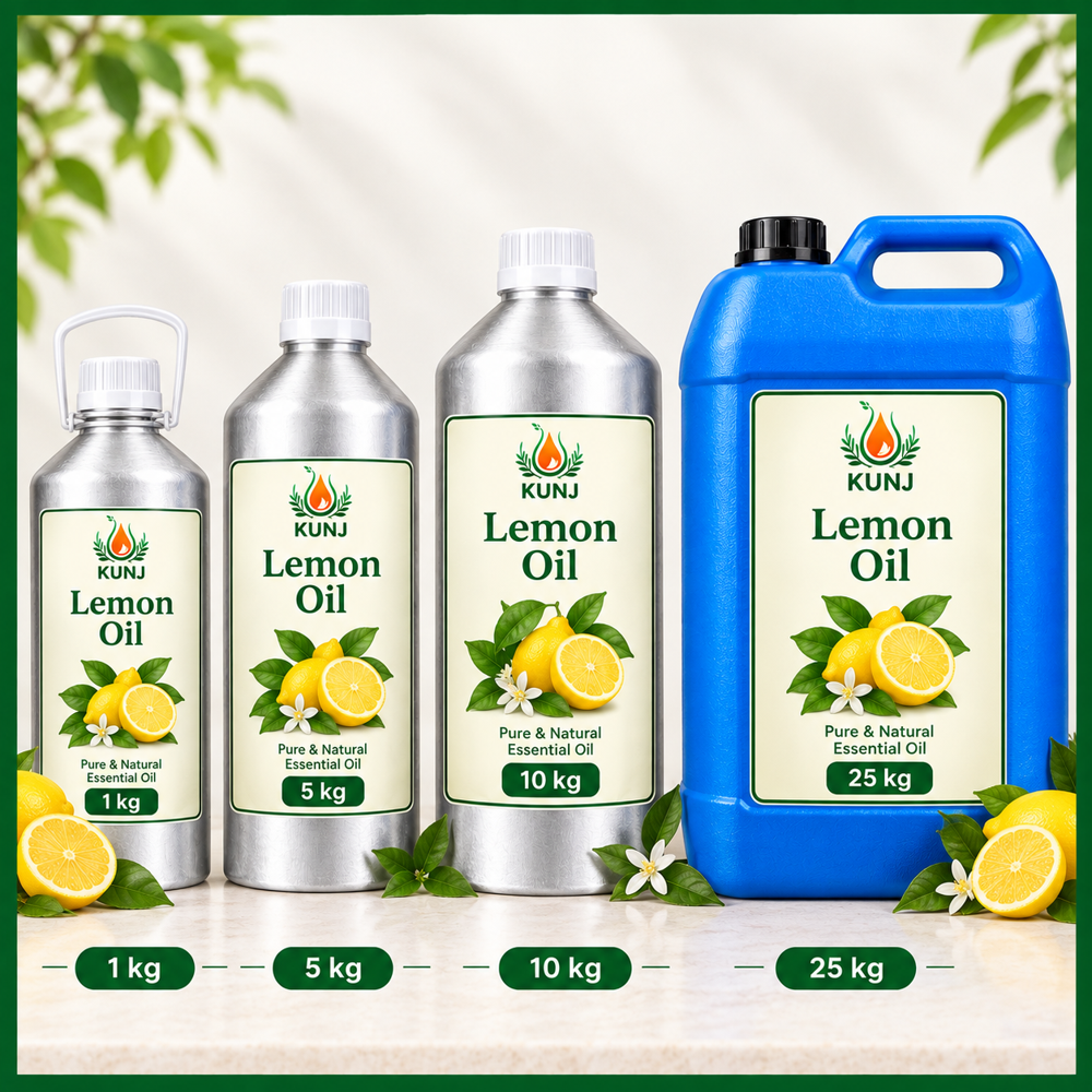 Lemon Essential Oil - 100% Pure & Undiluted
