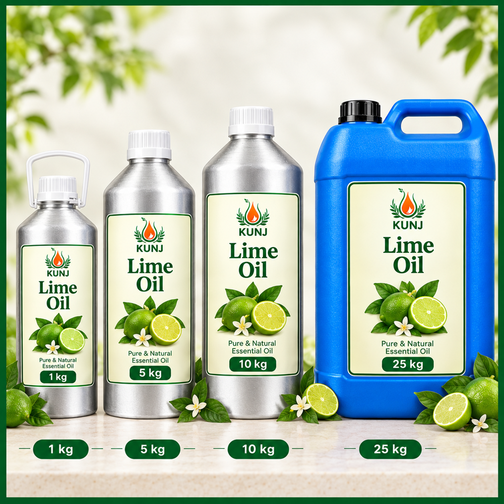 Lime Oil - 100% Pure & Undiluted