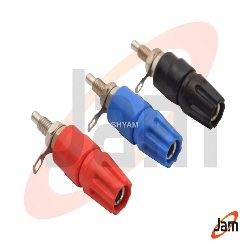 15 Amp Binding Post Terminal-(Abs Mould) - Application: Speaker Terminals