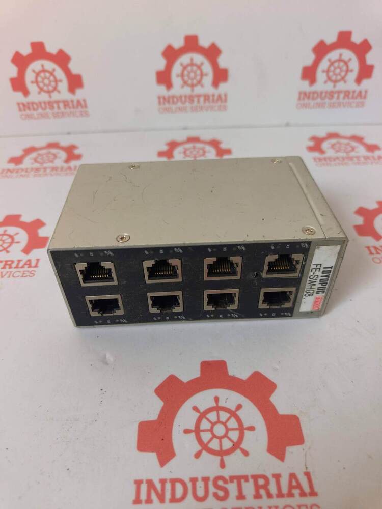 JTEKT  TOYOPUC FE-SWH08  Industrial 8-port Switching HUB Module