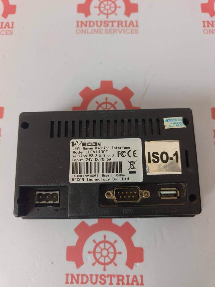 ECON LEV1430T Industrial Human-Machine Interface (HMI) Touchscreen Panel