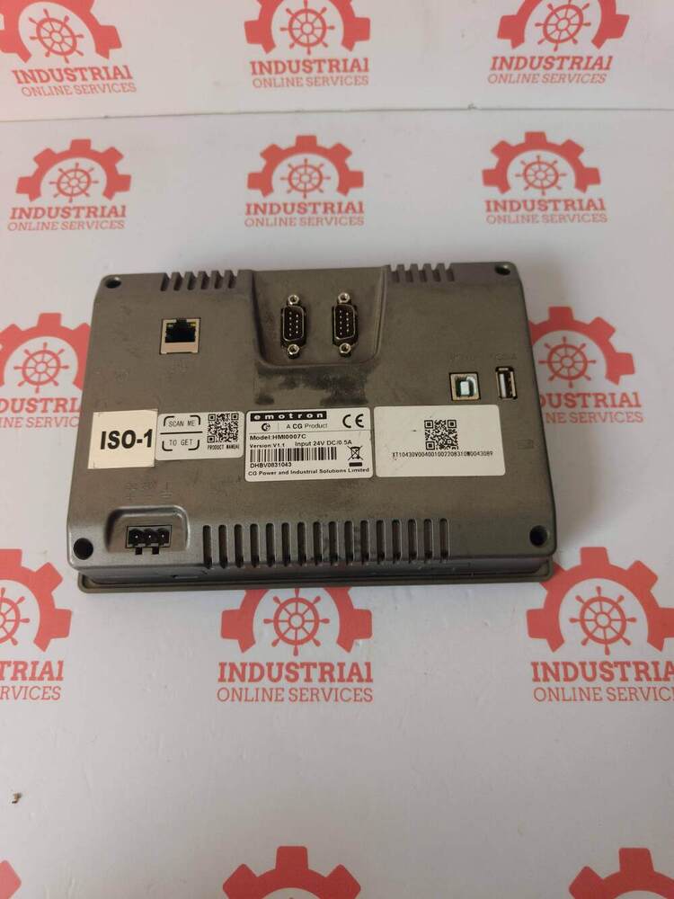 EMOTRON HMI1007C  7-Inch Human-Machine Interface (HMI) Touch Screen Panel