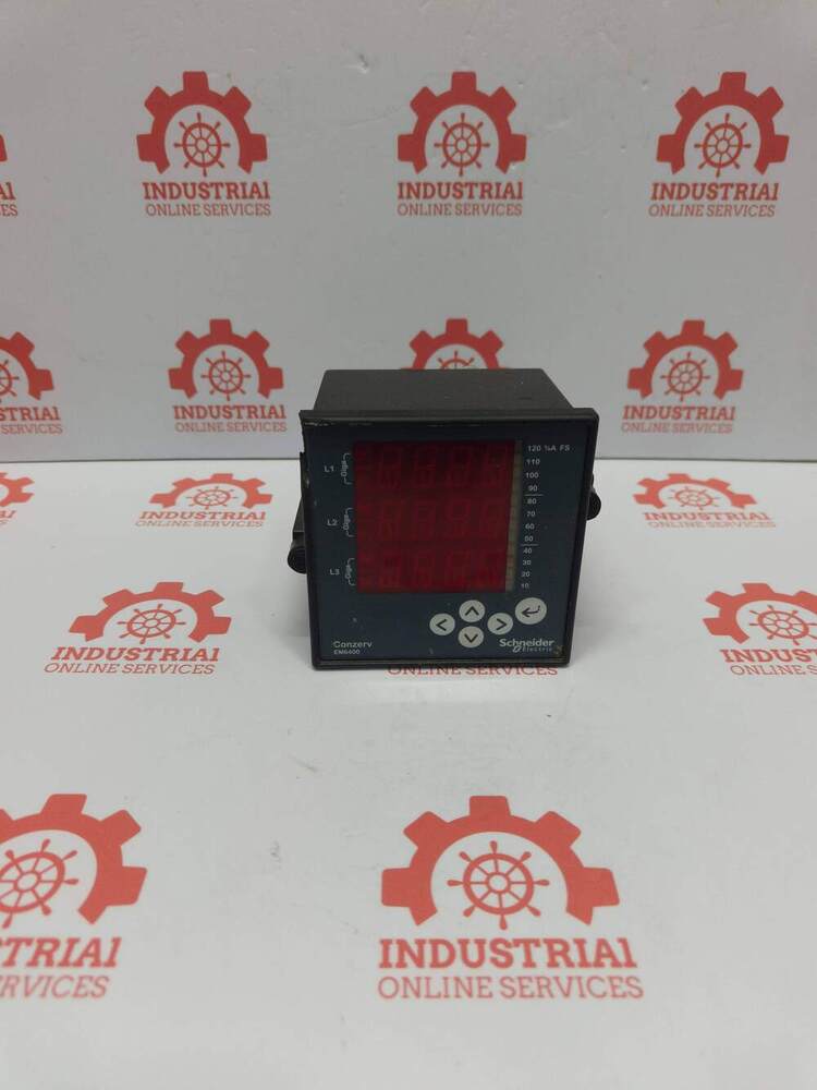 SCHNEIDER EM-6400 Industrial-Grade Digital Multifunction Power And Energy Meter