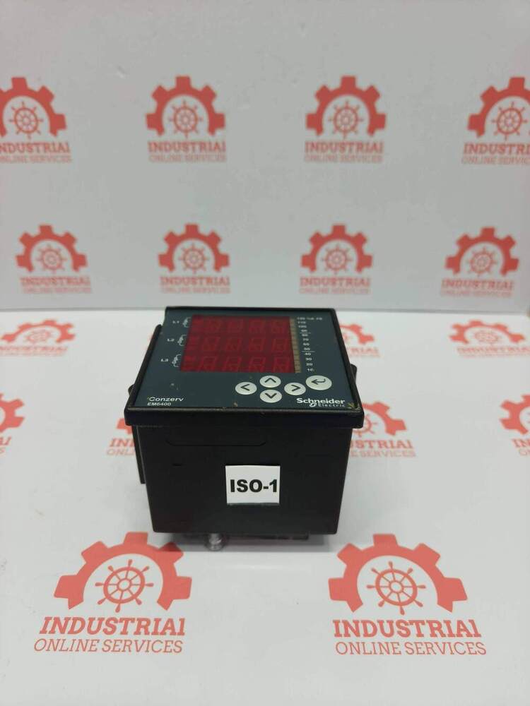 SCHNEIDER  EM-6400 Industrial-Grade Digital Multifunction Power And Energy Meter