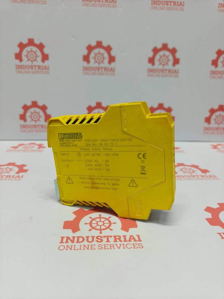 PHOENIX CONTACT  PSR-SCP- 24UC/THC4/2X1/1X2 High-Performance Safety Relay