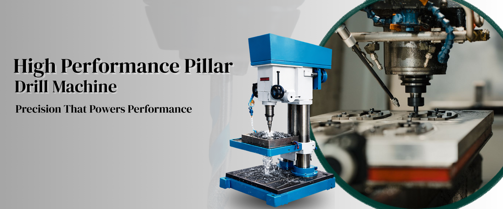 auto and manual radial drilling machine