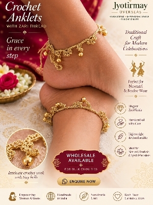 Crochet anklets