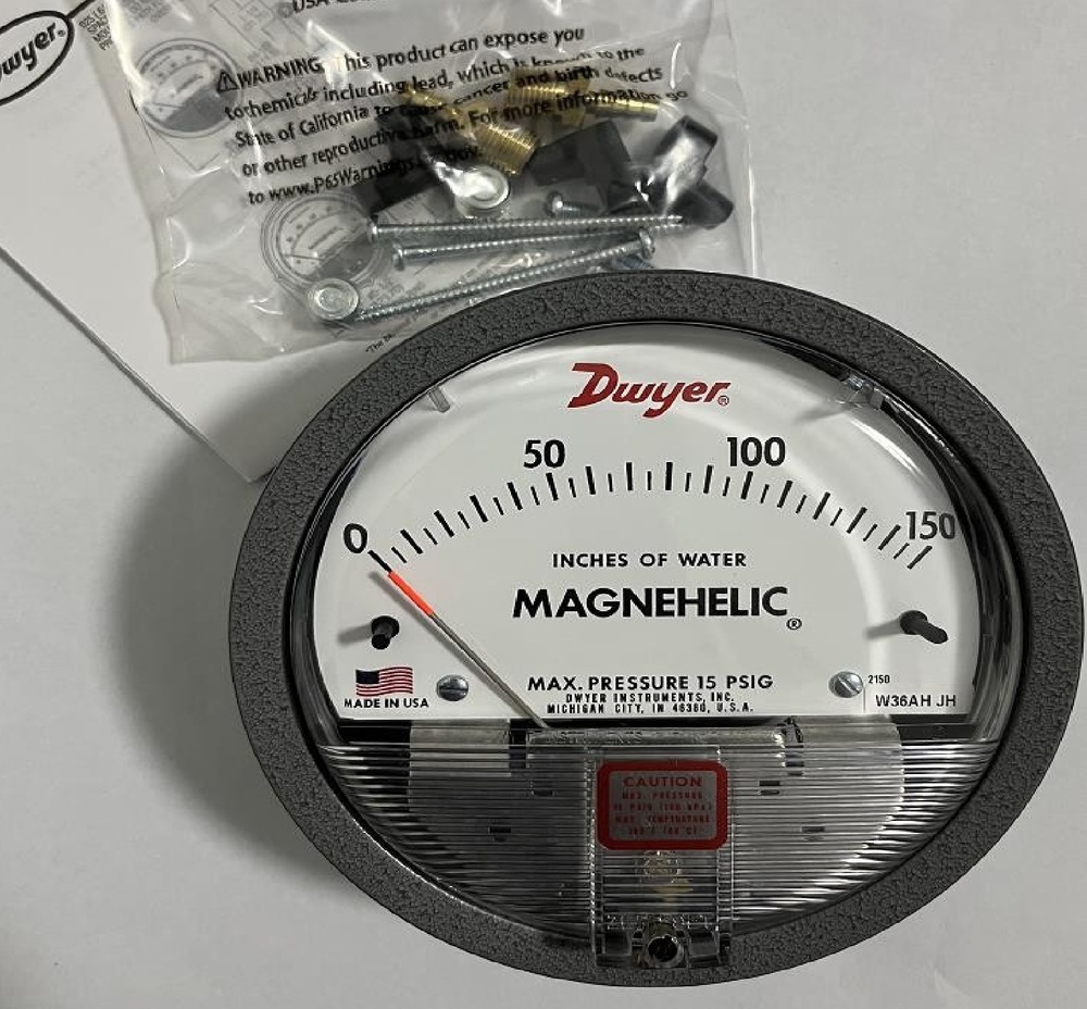 Magnehelic Differential Pressure Gauge Range 0150 Inch of Water | Supplier & Wholesaler Delhi India