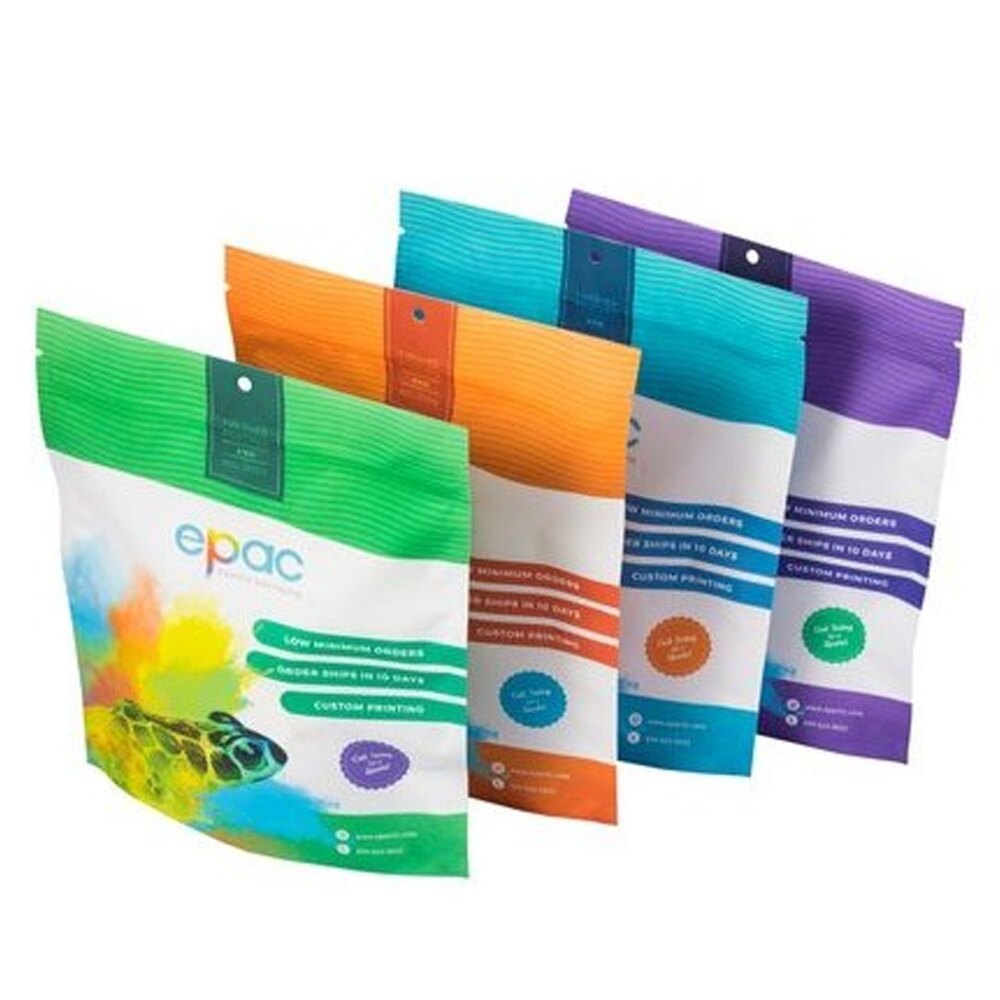 Printed Laminated Pouch - Plastic Material, Custom Size Options, Multicolor Design, Durable Laminated Finish, Offset Printing Technology