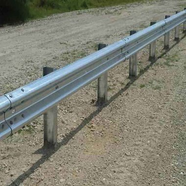 W Beam Highway Crash Barrier