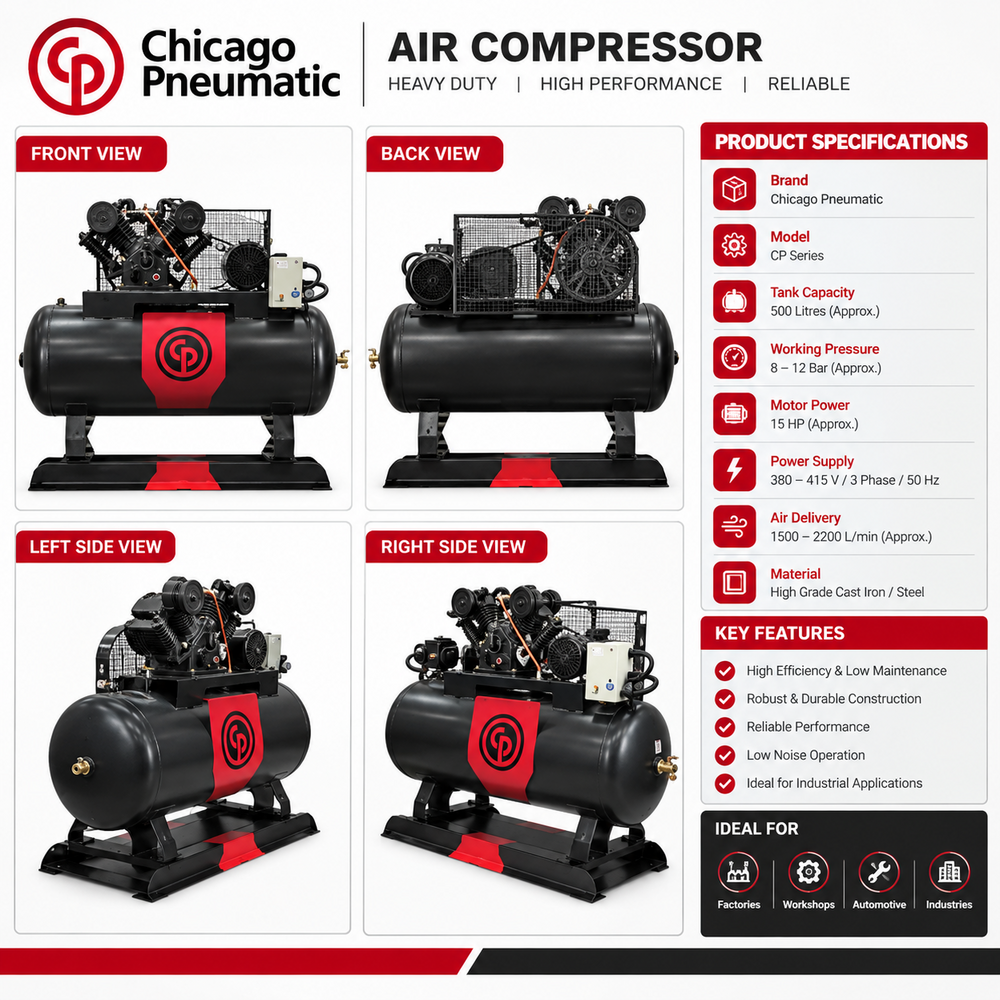 CPV15-270L Reciprocating Air Compressor