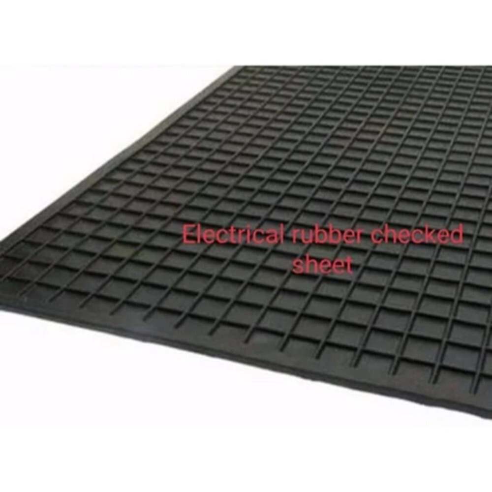 Electrical Rubber Checked Mat