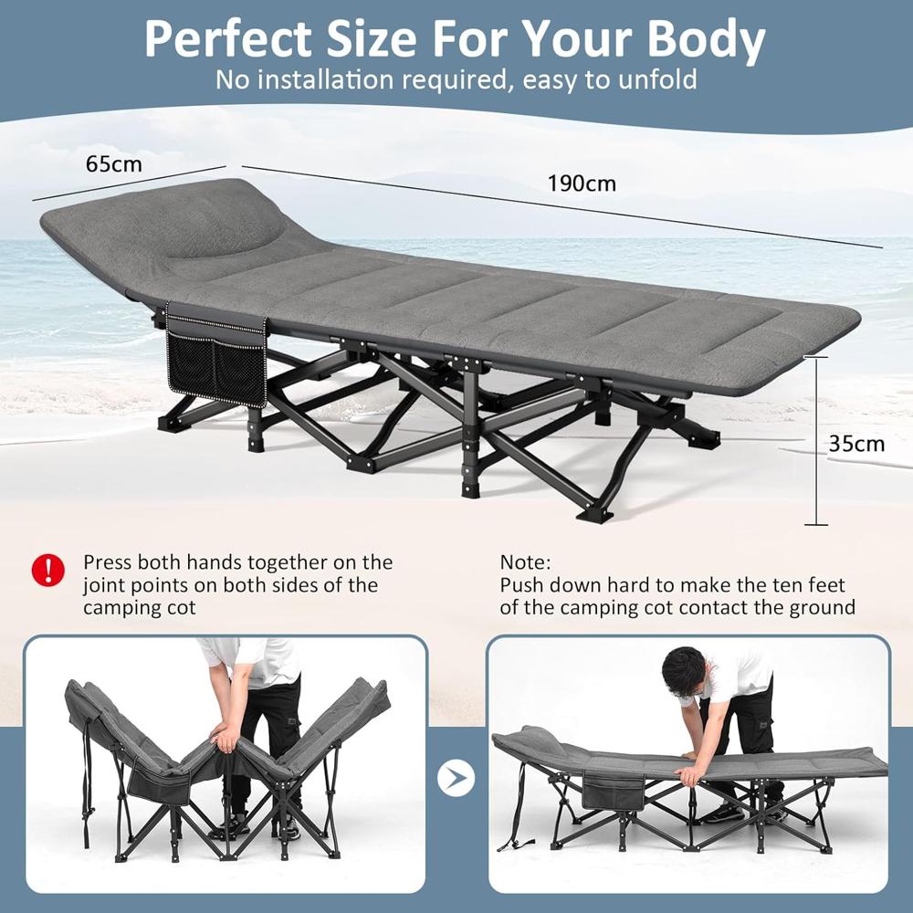 Folding Cot Bed For Adults With Built