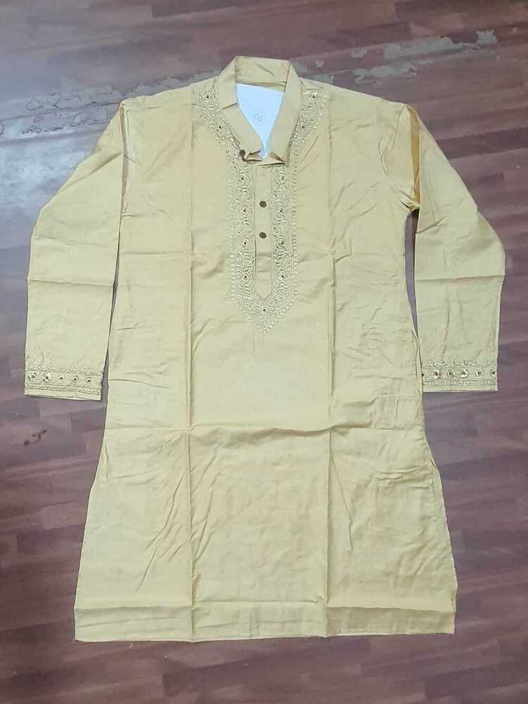 Fancy Buti Locket Work Full Sleeves Kurta
