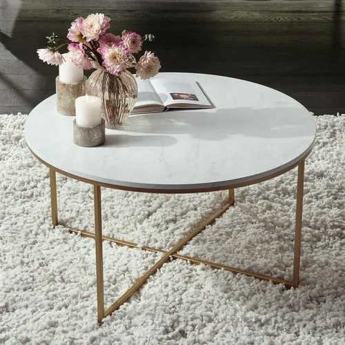 Marble Table Top - Color: White Base