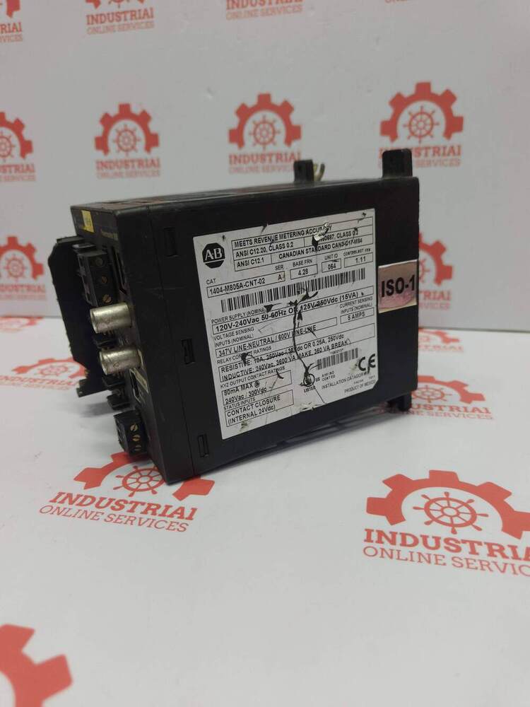 ALLEN BRADLEY 1404-M805A-CNT-02 PowerMonitor 3000 Master Module