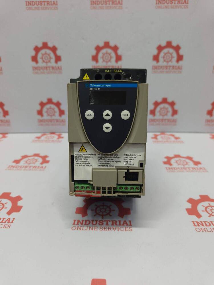 TELEMECANIQUE	ATV11HU09M2E Compact Altivar 11 Variable Frequency Drive (VFD) Designed For Low-Power Three-Phase Asynchronous AC Motors