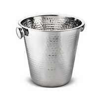 Hammered Tone Design Double Wall Wine Bucket
