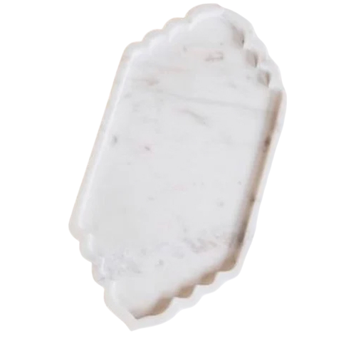 White Marble Tray