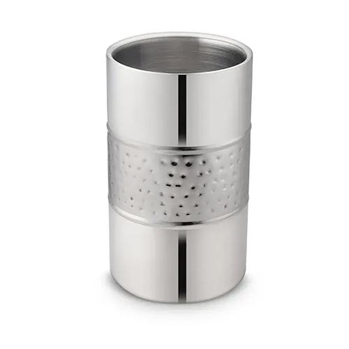 Hammered Stripe Double Wine Cooler Straight