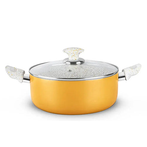 Aluminum Non-Stick Granito Casserole 2.00 MM Spiral Bottom, Soft Touch Handle (Class)