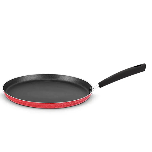 Aluminum Non-Stick Crepe Pan 2.50 MM Induction, Color & Soft Touch Handle (Meta)