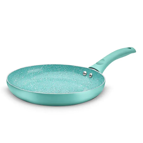 Aluminum Ceramica Fry Pan 2.50 MM Induction Coloured & Soft Touch Handle (Alpha)