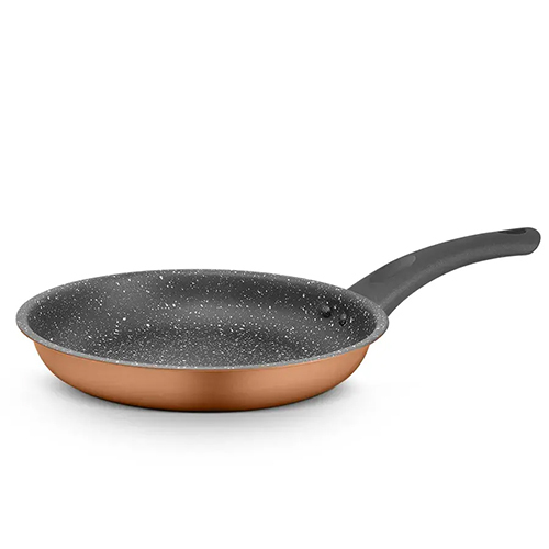 Carbon Steel Non-Stick Fry Pan 0.65 MM, Induction Friendly, Plain Handle (Class)