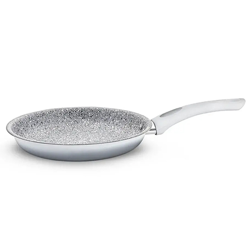Carbon Steel Granito-Two Non Stick Fry Pan 0.65 MM, Induction Friendly, Color & Soft Touch Handle (Class)