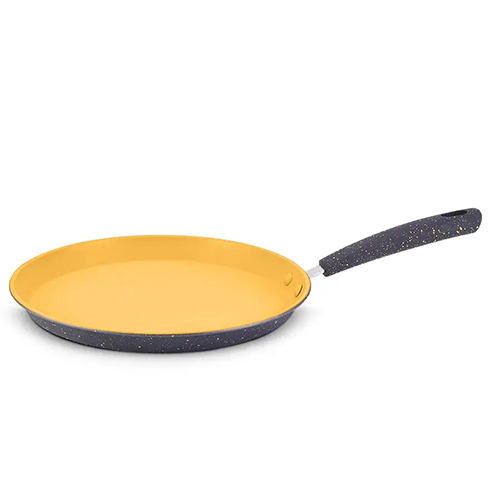 Carbon Steel Ceramica Crapp Pan 1.00 MM, Induction Friendly, Soft Touch Handle (Prestige)