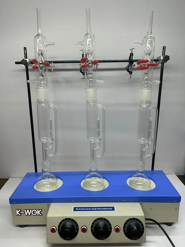 K-Wok Kjeldhal Soxhlet Apparatus - Application: Heating Metal & Distilation