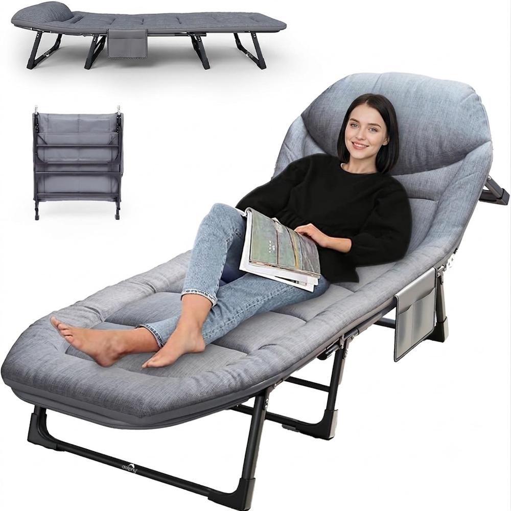Portable Folding Bed For Sleeping With Soft Cushion - Brand Name: Dolphy