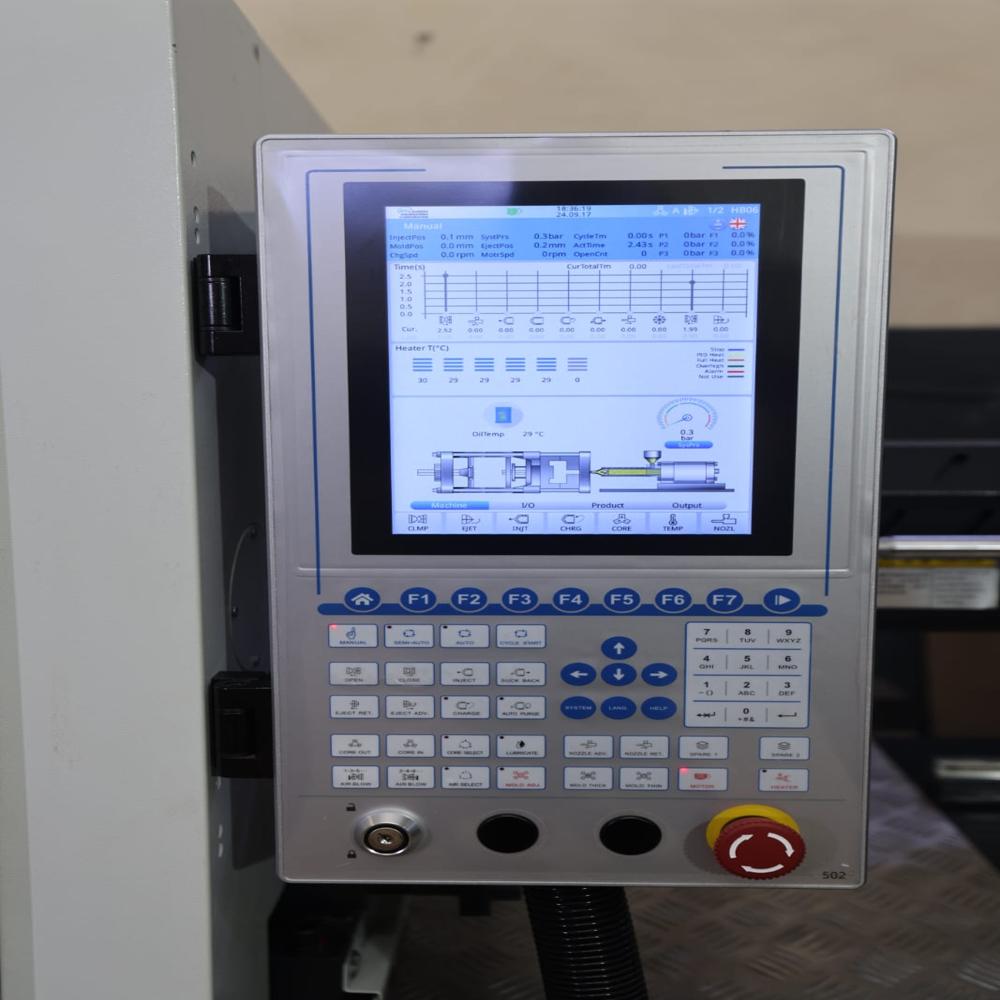 Fully Automatic Plastic Injection Moulding Machine - Clamp Tonnage 1300 Kn, Screw Diameter 38-45 Mm | Eco-friendly, High Efficiency, Low Noise, Ergonomic Design
