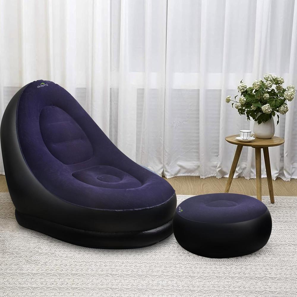 PVC Inflatable Recliner Sofa With Air Pump