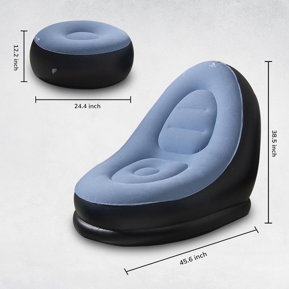 PVC Inflatable Recliner Sofa With Air Pump