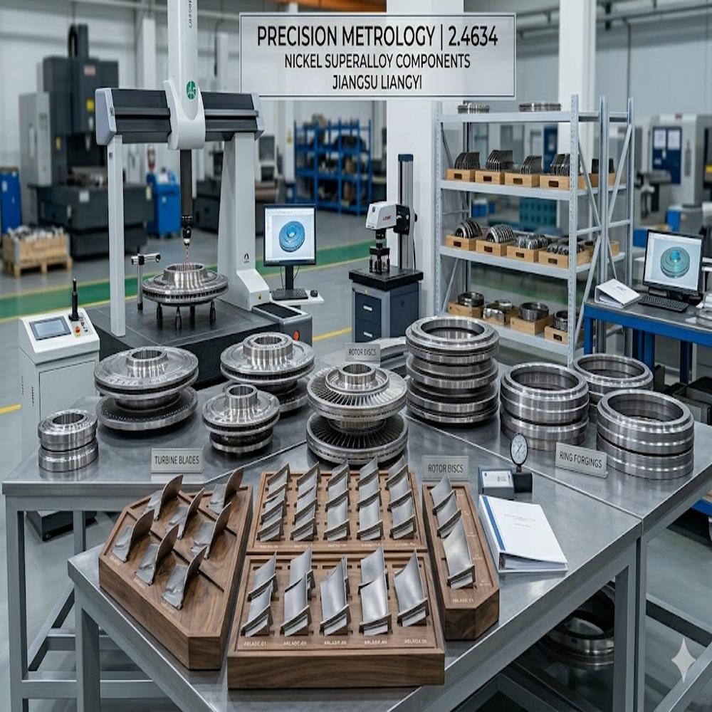 NiCoCrMoAlTi W.Nr. 2.4634 Alloy 105 Superalloy Forgings for Turbine Blades, Discs Bolts  Blades, Discs Bars