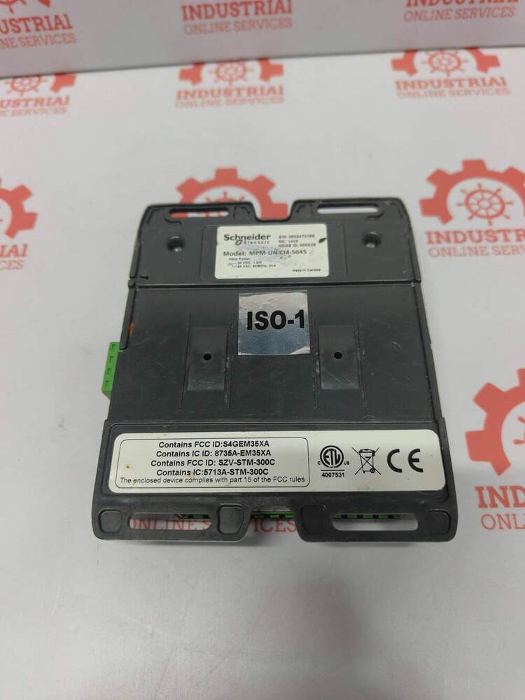 SCHNEIDER MPM-UN-CI4-5045 Universal Wireless Network Controller And Gateway Designed For Building Management Systems (BMS), Wireless Control, And Automation