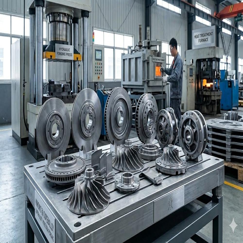 Nimonic 86 Alloy 86 Ni Cr Mo Superalloy Forgings for Gas Turbine Combustion Chambers Heat-Treat Furnaces