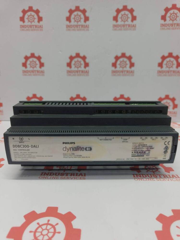 PHILIPS DDBC300-DALI DIN-Rail Mountable Lighting Controller Designed For Cost-Effective Control Of DALI High-Frequency Fluorescent Ballast And LED Drivers