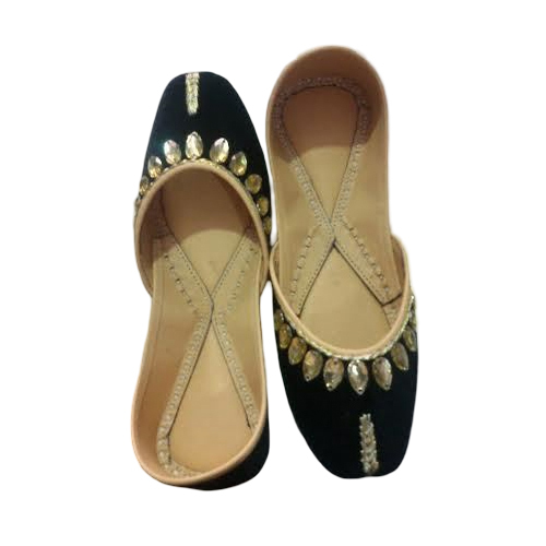 Ladies Blue Jutti