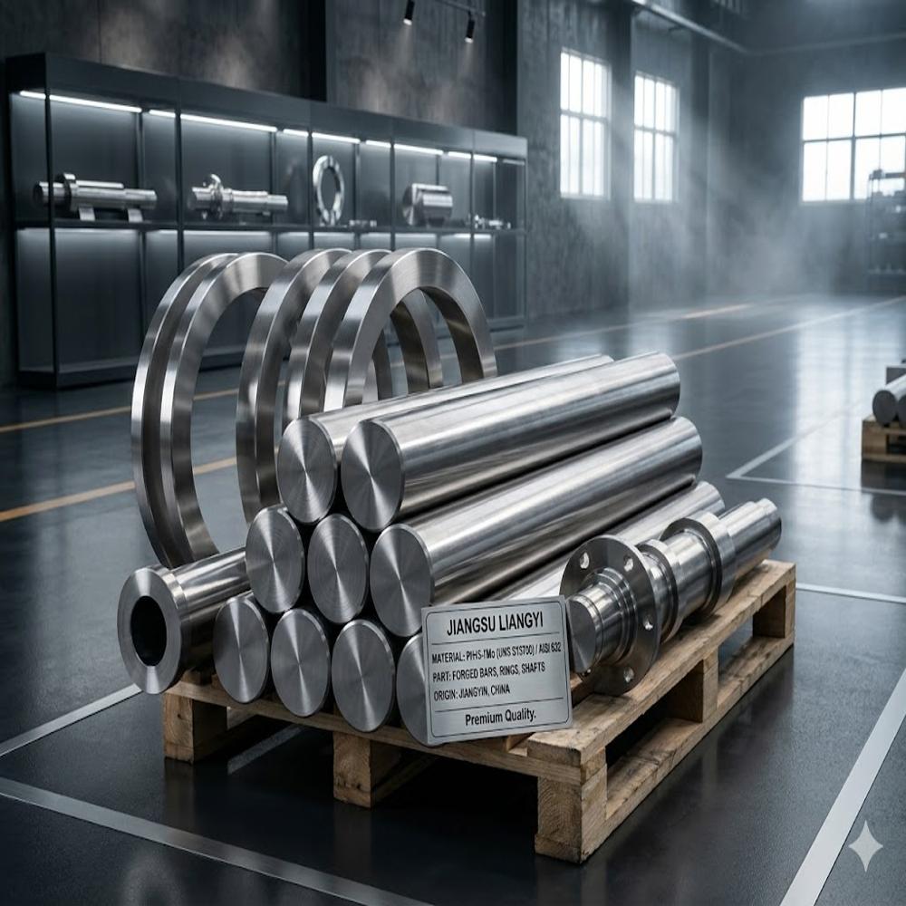 PH15-7Mo UNS S15700 X8CrNiMoAl15-7-2 Semi-Austenitic PH Steel Forgings for Aerospace Fasteners, Springs & Bellows  Bars & Forgings