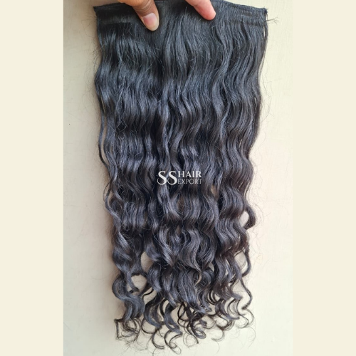 Curly Hair Extensions for Thick Hair Clip In Raw Human Hair Wholesale Supplie