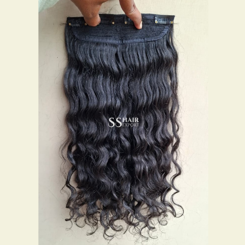 Curly Hair Extensions for Thick Hair Clip In Raw Human Hair Wholesale Supplie