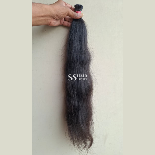 I-Tip Hair Extension 20Inch | 100gm Virgin Human Hair Cold Fusion Micro Ring Salon Installation