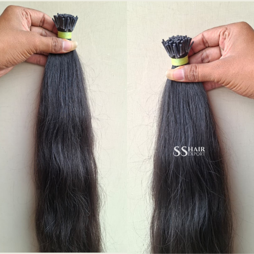 I-Tip Hair Extension 20Inch | 100gm Virgin Human Hair Cold Fusion Micro Ring Salon Installation