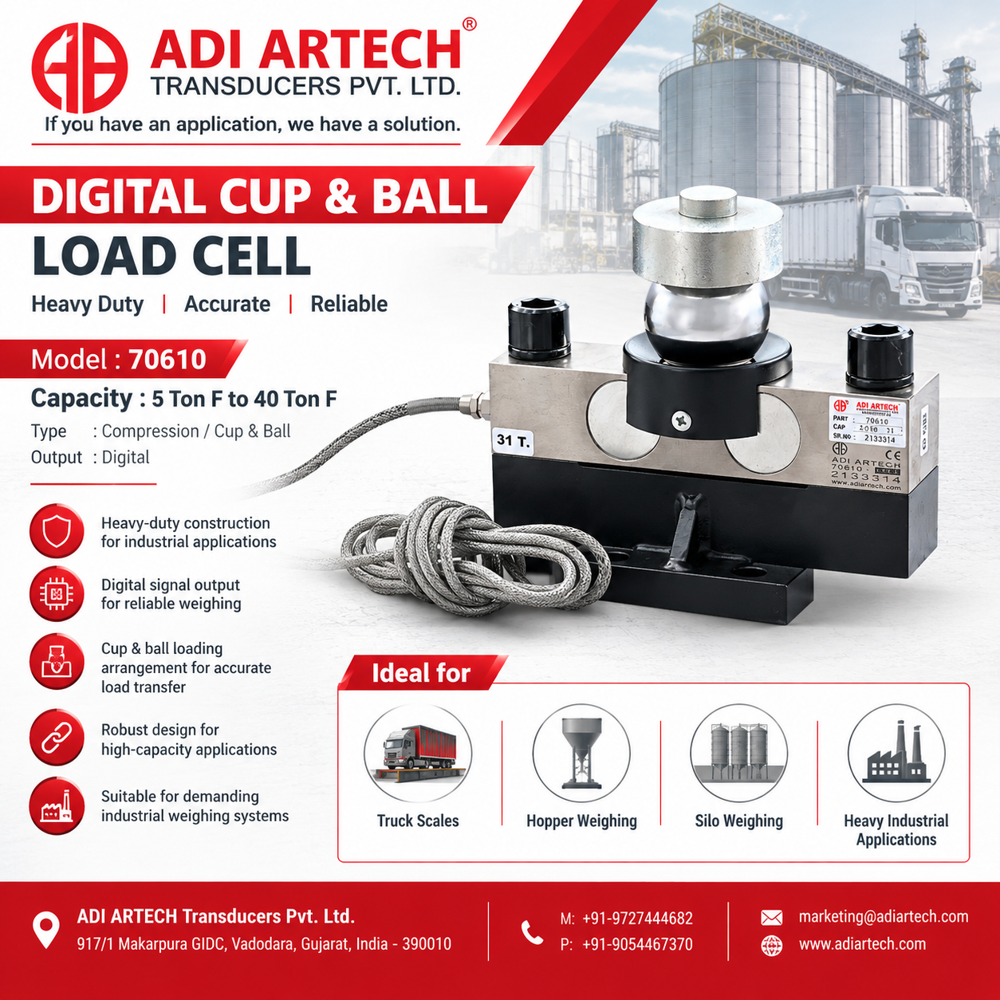 Digital Cup Ball Load Cells 70610-DiGI